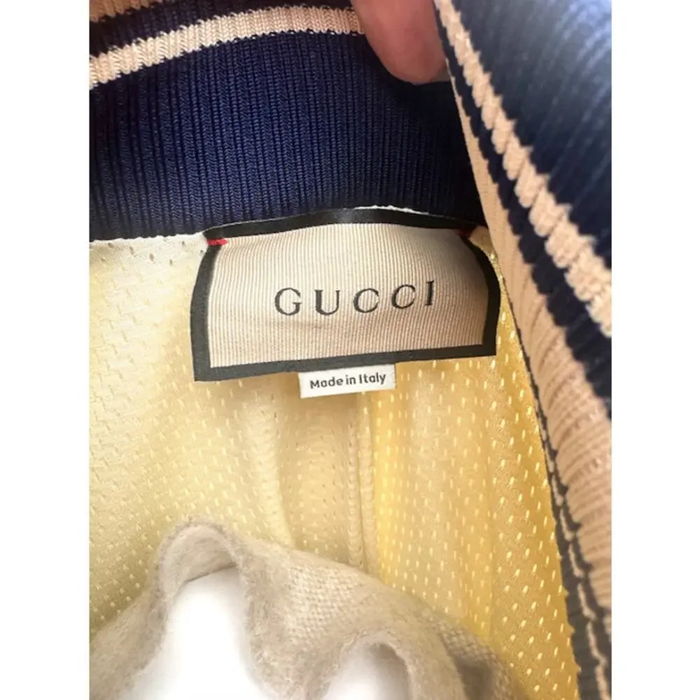 Gucci Interlocking G Technical Jersey Track Jacket NWT M Oversized